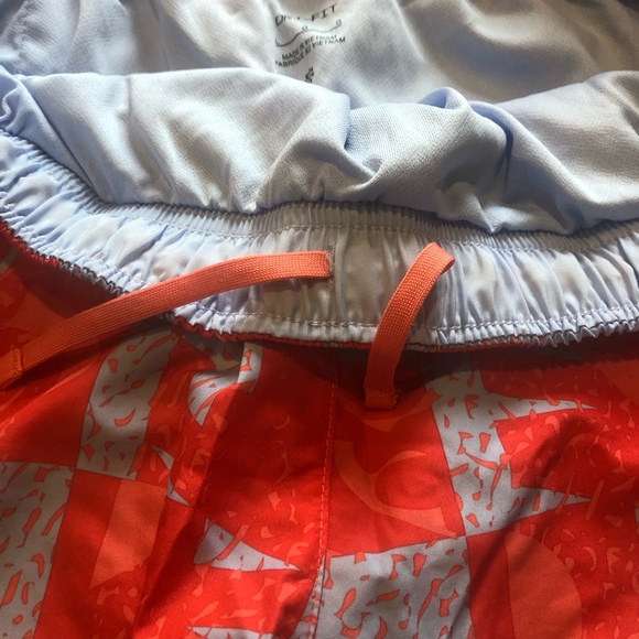 Nike Tempo Running Shorts Orange Blue - Picture 4 of 8